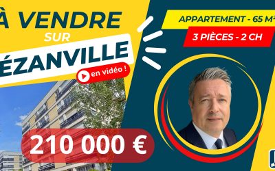 Ezanville – Appt – 210 000 € HAI
