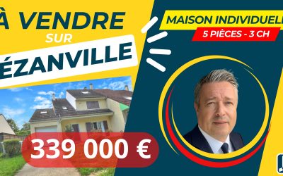 Ezanville – Maison – 339 000 € HAI