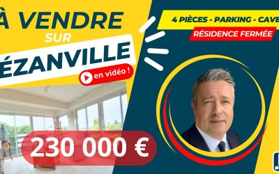 Ezanville – Appt – 230 000 € HAI