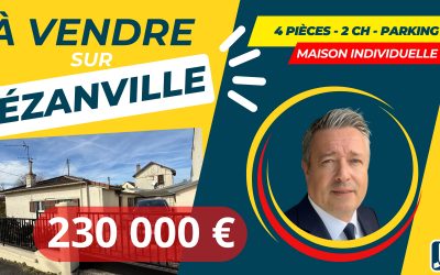 Ezanville – Maison – 230 000 € HAI