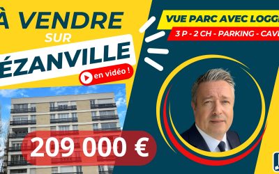 Ezanville – Appt – 209 000 € HAI
